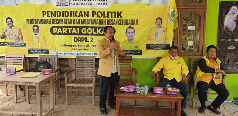 Akhmad Faozi, SE., Ketua DPD Partai Golkar Kabupaten Jepara