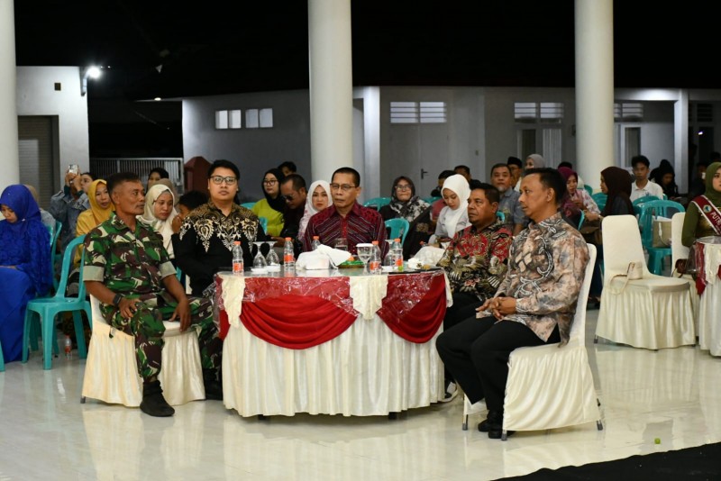 Foto Suasana Meja VIP Acara Pemilihan Pemenang Duta Pariwisata Lotim 2025