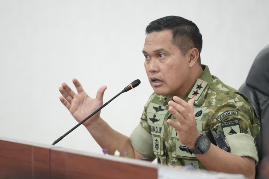 100 Personel Mabes TNI Diterjunkan ke 12 Wilayah Riau Tangani Karhutla