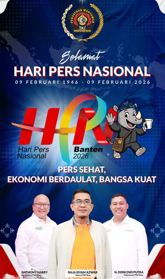 110 Wartawan Riau Bertolak ke HPN 2026 di Serang