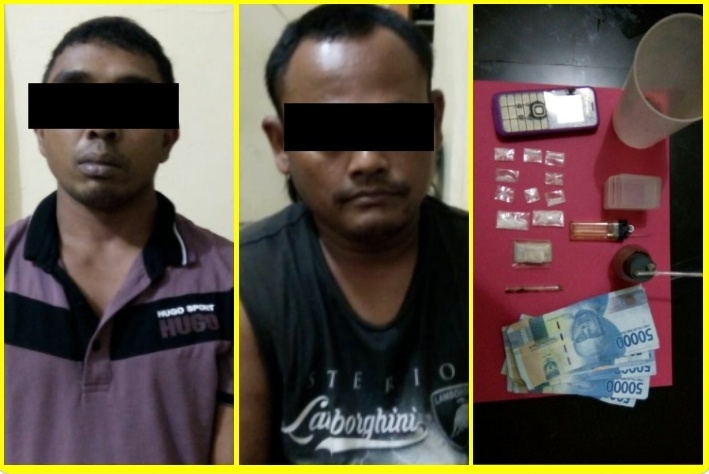 Mengunakan Jasa Informen, Polres Rohul Ringkus Dua Orang Pelaku Penyalahgunaan Narkotika 
