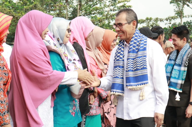 Bupati Mursini Akan Bangun Sejumlah Proyek  di Kecamatan Hulu Kuantan.