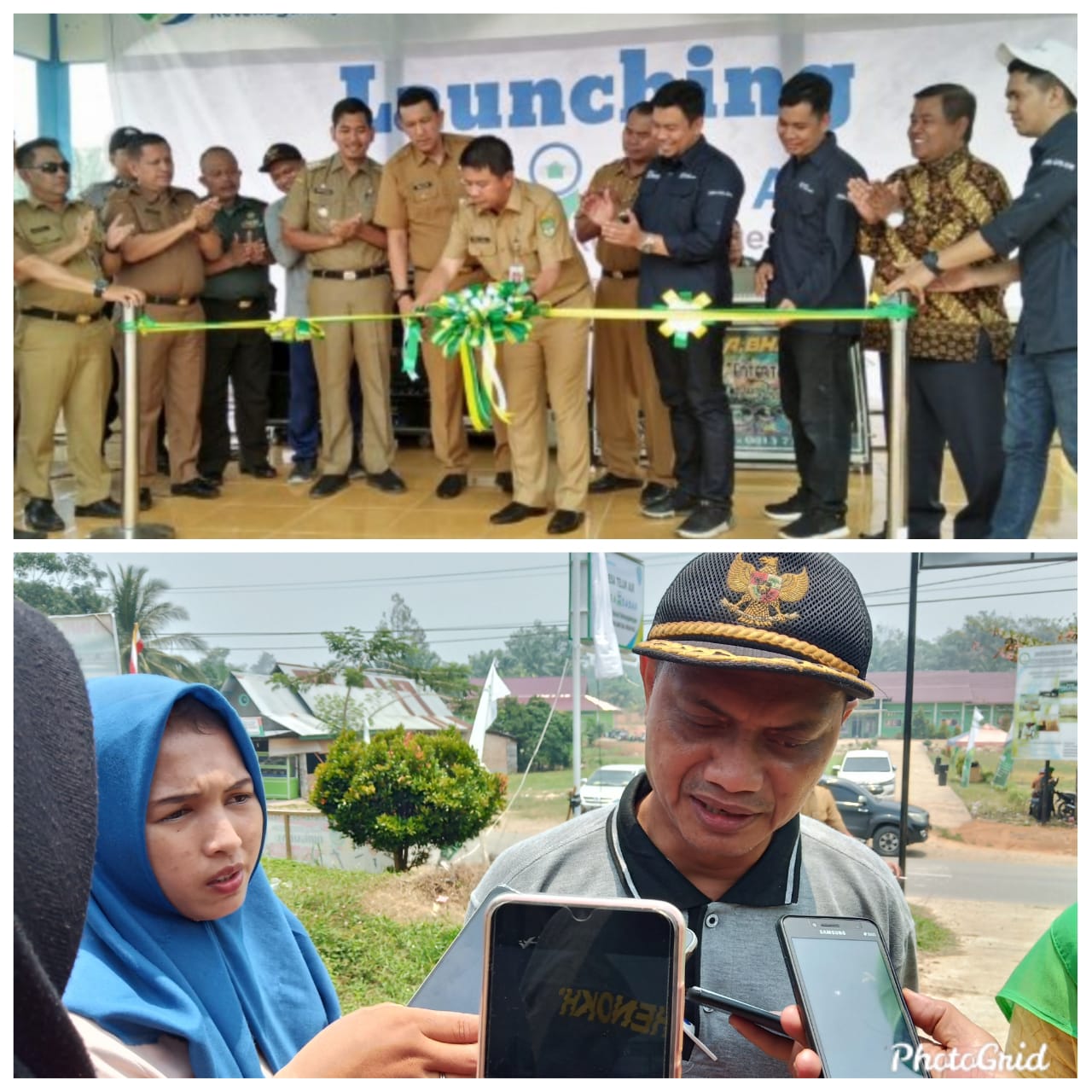 Sekda Launching Desa Sadar BPJS Ketegakerjaan Di Teluk Aur