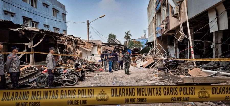 13 Korban Peristiwa di Pasar Cimanggis Tangsel, Dua Orang Meninggal Dunia