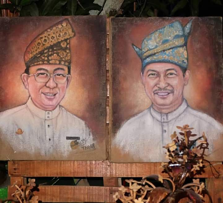 Ketika Bupati dan Wakil Bupati Inhil Berazam