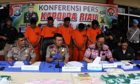 BNNP Riau Gagalkan Peredaran 24 Kg Sabu dan 13 Ribu Butir Pil Ekstasi, Besok (Kamis) di Eskpose