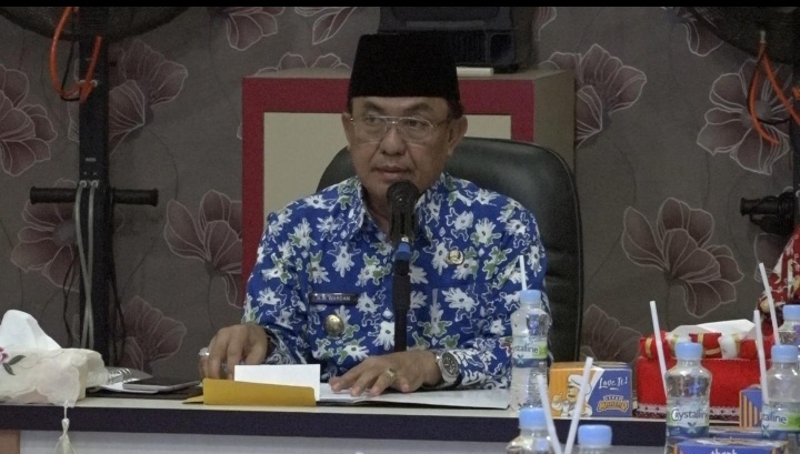 Bupati Inhil Hadiri Rapat Program DMIJ Plus Terintegrasi