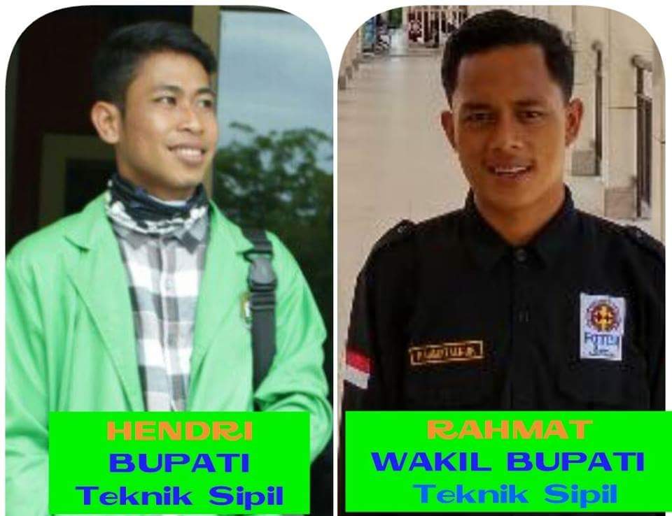 Henri Dan Rahmat Terpilih Menjadi Bupati Dan Wakil Bupati UPP 
