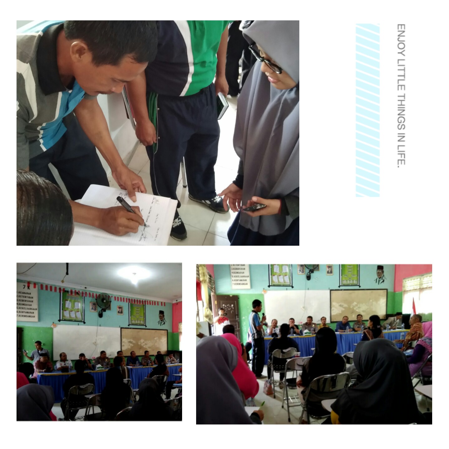 Terkait Isunya Hijab Bagi Non Muslim, SMAN2 Rambah Hilir Adakan Konferensi PRES  ROHUL (Sigapnews.co