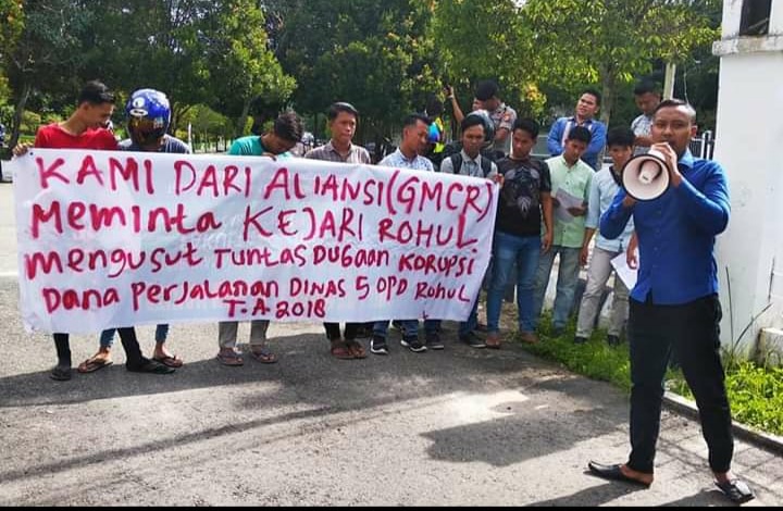 GMCR Meminta Kejari Rohuk Mengusut Tuntas Temuan BPK Atas Dugaan Korupsi 