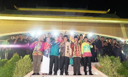 Halal Bihalal Bersama Gubernur Kalsel, Bupati Inhil Apresiasi Eksistensi Masyarakat Suku Banjar