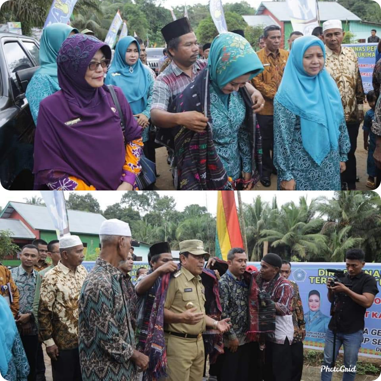 Pencanangan Bhakti Sosial PKK KKBPK Kesehatan di Desa Sialang Jaya, 