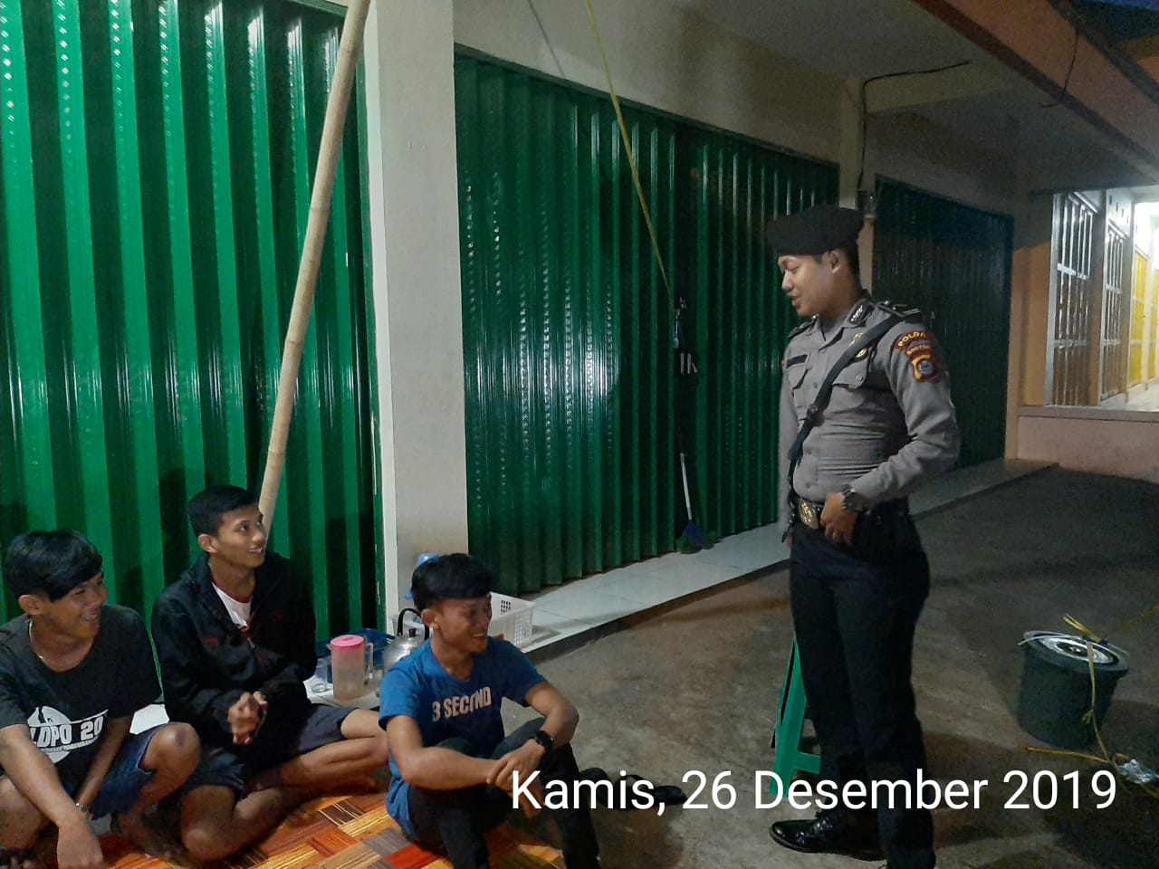 Jaga Kestablilan Kamtibmas saat Nataru 2020, Samapta Polda Banten Laksanakan Patroli
