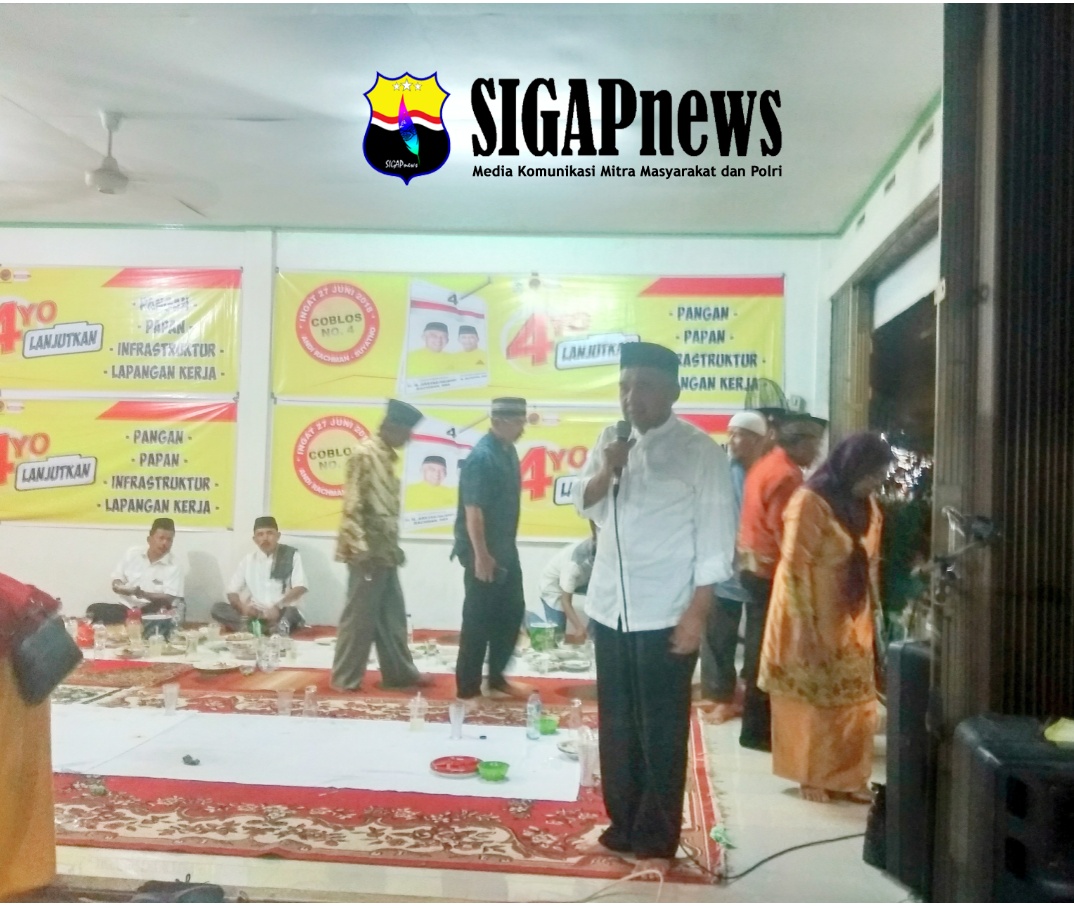 Temu Ramah Cagubri No. 4 Andi rahman dgn Masyarakat Pandau Jaya.  