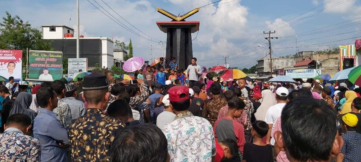 Dideklarasikan Ribuan Masyarakat Luhak Kepenuhan Ismail Hamkaz Siap Maju Pilkada Rohul 2020
