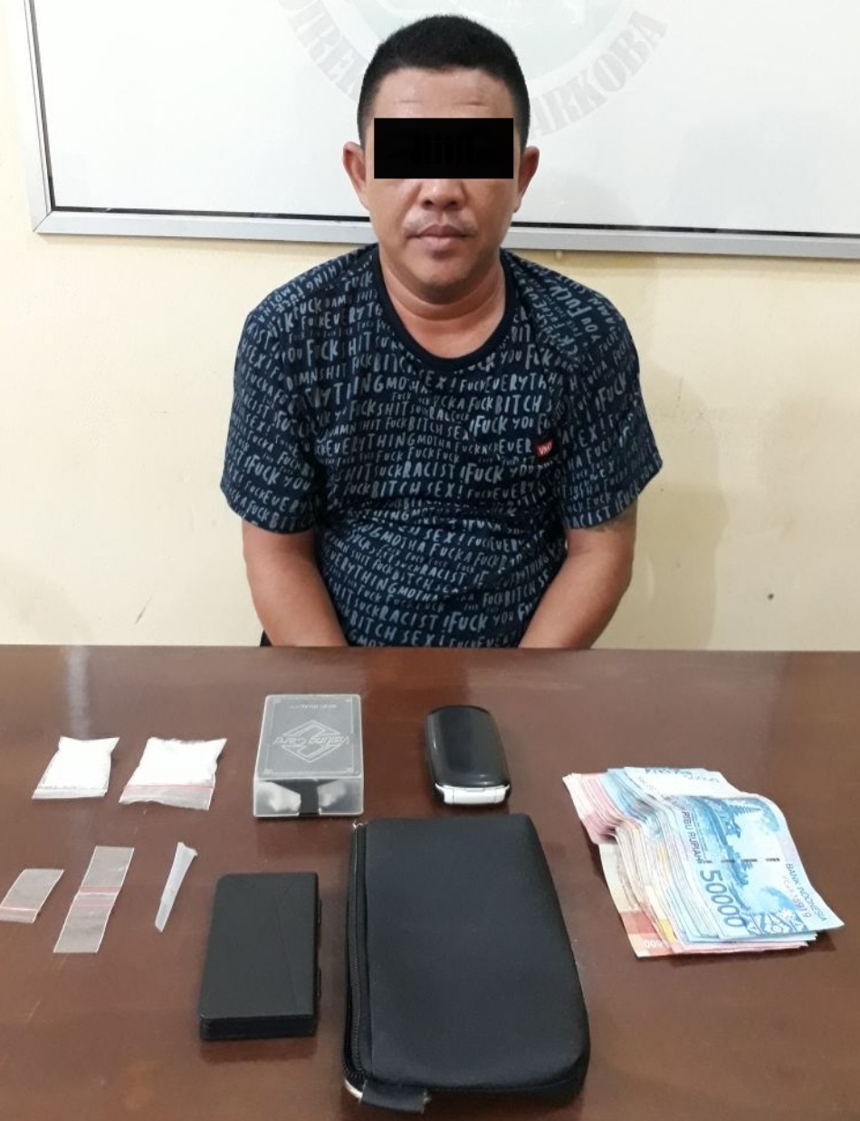 Polisi Tangkap Pelaku Narkoba Di Ujung Batu 