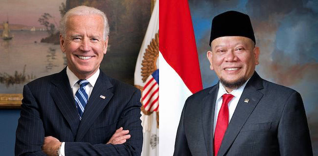 LaNyalla Mattalitti Ucapkan Selamat Atas Kemenangan Joe Biden dan Kamala Harris Pilpres Amerika