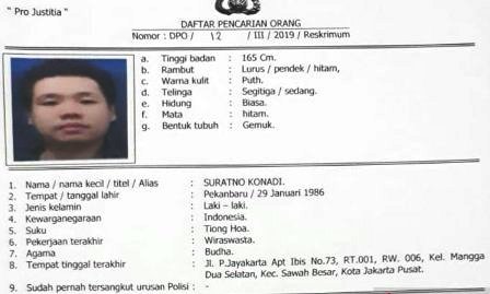 Mantan Kadishutbun Siak dan Direktur PT DSI Jadi Buronan (DPO) 