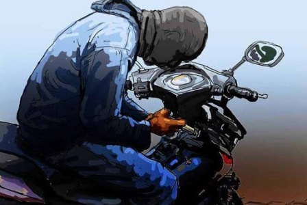 Reskrim Polsek Rambah Hilir Tangkap Dua Pelaku Pencuri Sepeda Motor