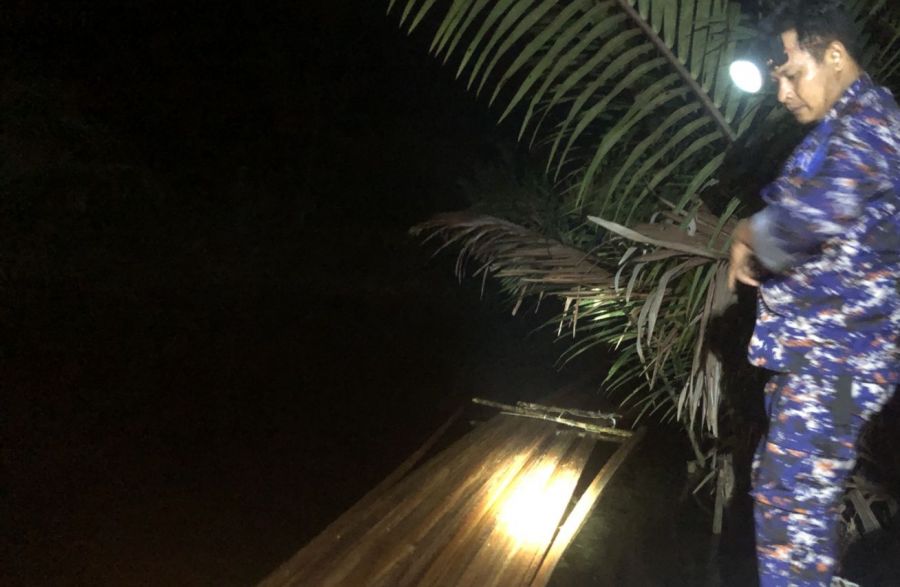 20 Ton Kayu Ilegal Disita! Pelaku Lompat ke Sungai