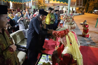 Anggota DPRD Surya Jufri Bitel dan Edmon Pembukaan MTQN KE 39 Tingkat Kecamatan LUKI