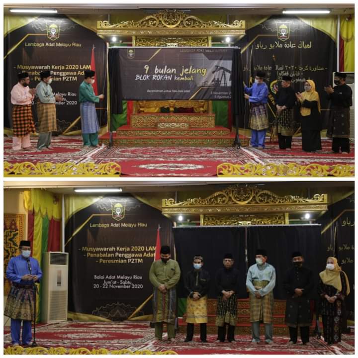 Penutupan Musker LAM Riau 2020 Sukses Sekaligus Pembukaan Selubung Hitung Mundur Blok Rokan