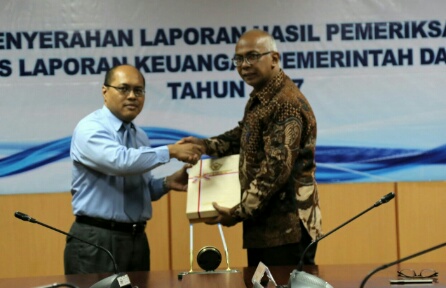 Pemkab Inhil Kembali Raih Opini WTP