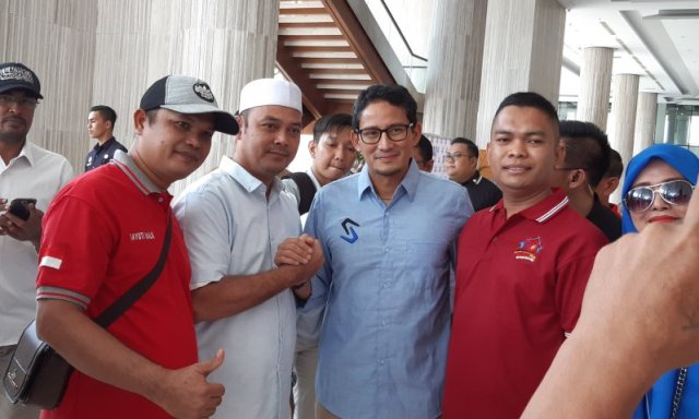 Sandiaga Salahuddin Uno: Saya Merasa Terhormat, Skor Kita 12-0 Disini