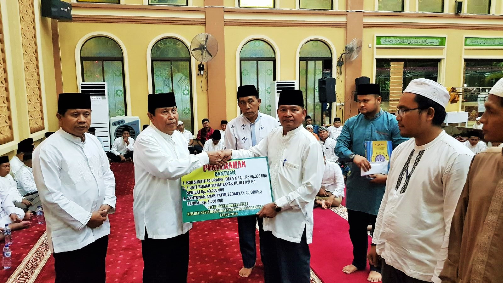 Bupati Rohul Pimpin Tim Safari â€ŽRamadhan Di Kecamatan Kunto Darussalam