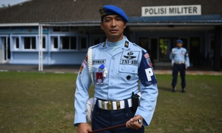 Dansatpom Lanud Rsn: Prajurit POM Harus Jaga Kehormatan Dalam Bertugas
