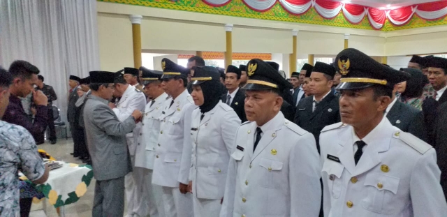 Bupati Kuansing Mursini Lantik 131 Pejabat Eselon III dan IV