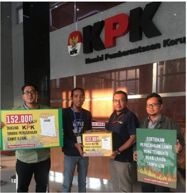Tak Bayar Pajak, Ratusan Perusahaan Sawit Ilegal di Riau Resmi Dilaporkan ke KPK