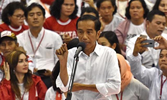 Jangan Hanya Bilang 'I Love You' Pinta Jokowi Pada Pendukungnya 