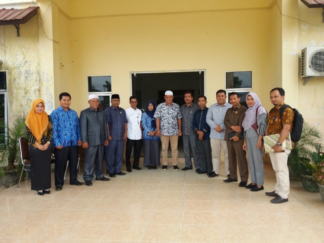 Komisi C DPRD Kuansing Kunker ke DPRD Kota Sibuhuan Sumatera Utara