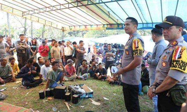 Warga Koto Aman Unjuk di PT SBAL, Kapolres: Lapor Polisi Bila Merasa Dirugikan