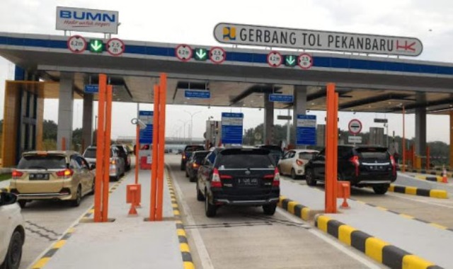 Jalan Tol Pekanbaru - Dumai Hari Ini Sudah Dibuka Untuk Umum Dengan Tarif Gratis