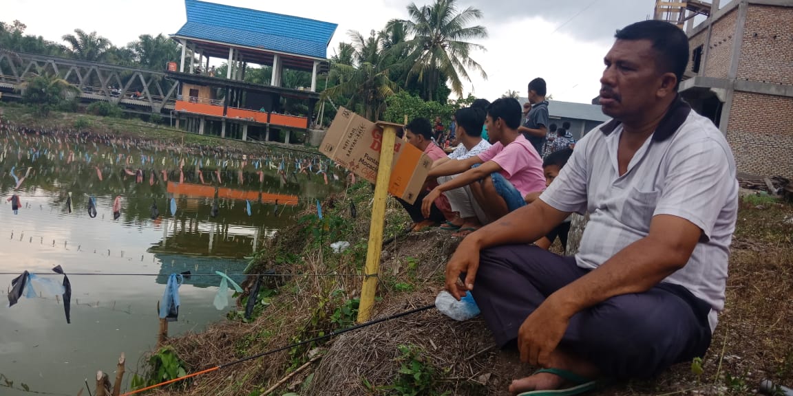Meriahkan Idul Fitri Gapemko bersama Rw sei kuning gelar Lomba mancing