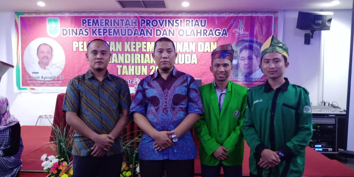 Dispora Rohul Delegasikan Tiga Peserta Dalam Pelatihan Kepemimpinan dan Pemuda Mandiri tingkat Provi