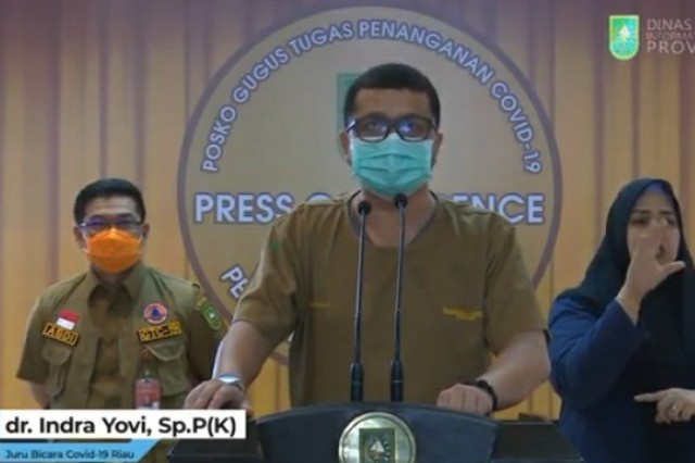 Kadis PU Natuna Positif COVID-19 Kondisinya Mulai Stabil