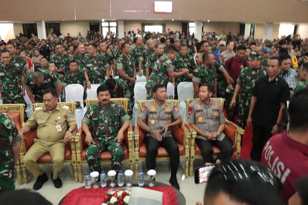 Kapolri dan Panglima TNI Jadi Saksi saat Deklarasi Ciptakan Sulut Hebat