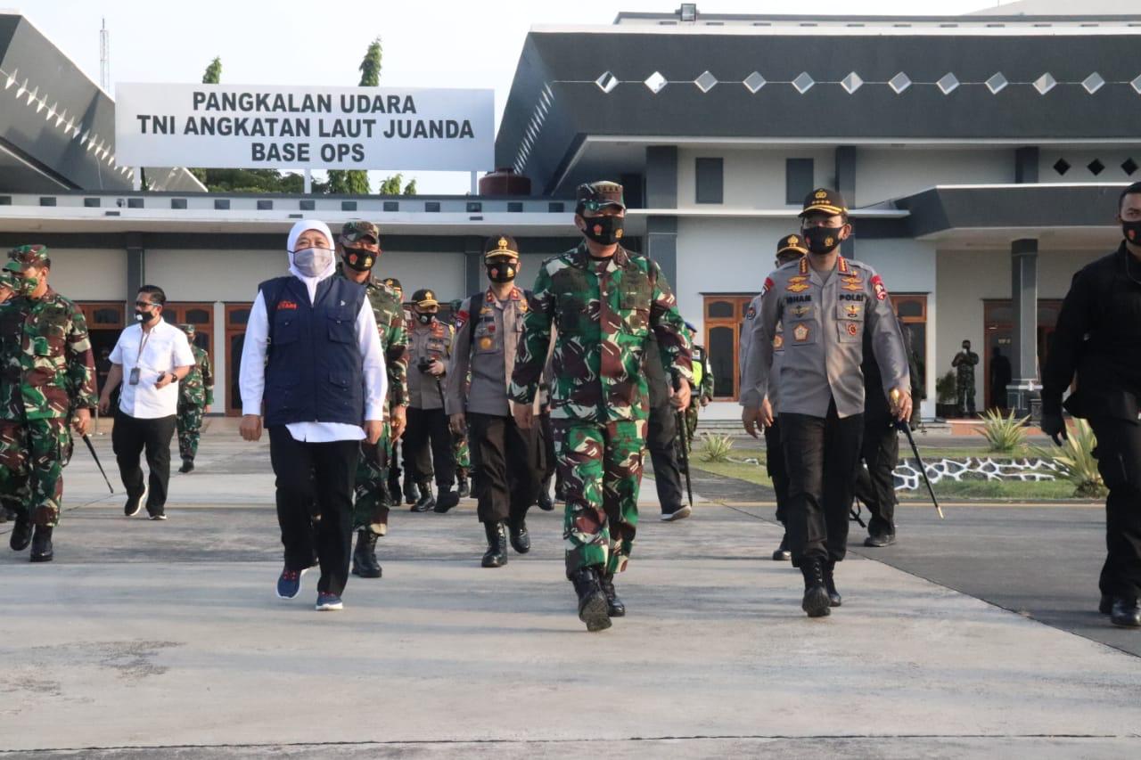   Dua Jendral Indonesia Gelar Rapat Terkait Penanganan Covid-19 di Jawa Timur