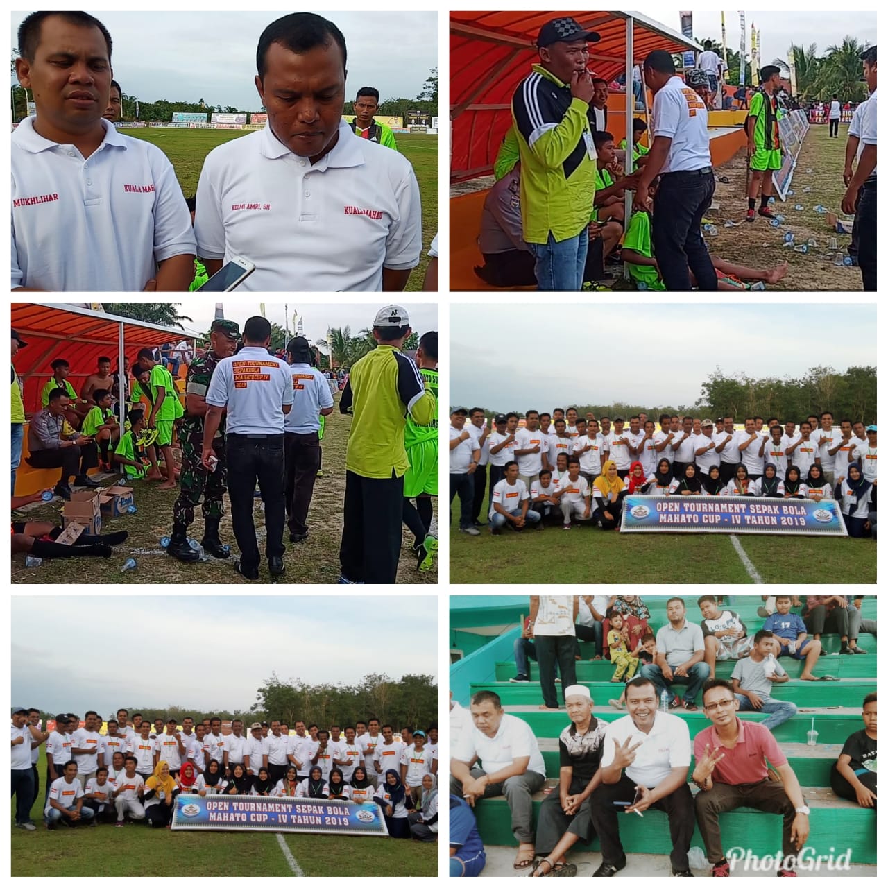 Ketua DPRD Rohul Buka Open Turnamen Sepak Bola Mahato CUP IV