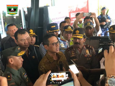 Gubernur Sumbar Pantau Arus Mudik dan Kesiapan Angkutan Lebaran 2018