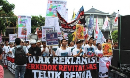 Tolak Reklamasi Teluk Benua,  ForBali: 'Rawan Bencana'
