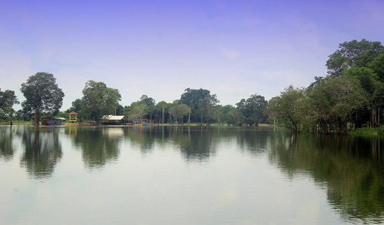 Pesona Danau Kajuid Langgam Pelalawan Tawarkan Wisata Alam Mempesona