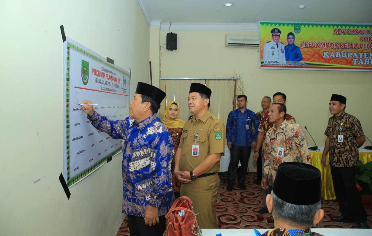 Dinsos P3A Gelar Advokasi dan Rapat Kerja Pokja PUG, Komitmen Capai KKG dan PPRG