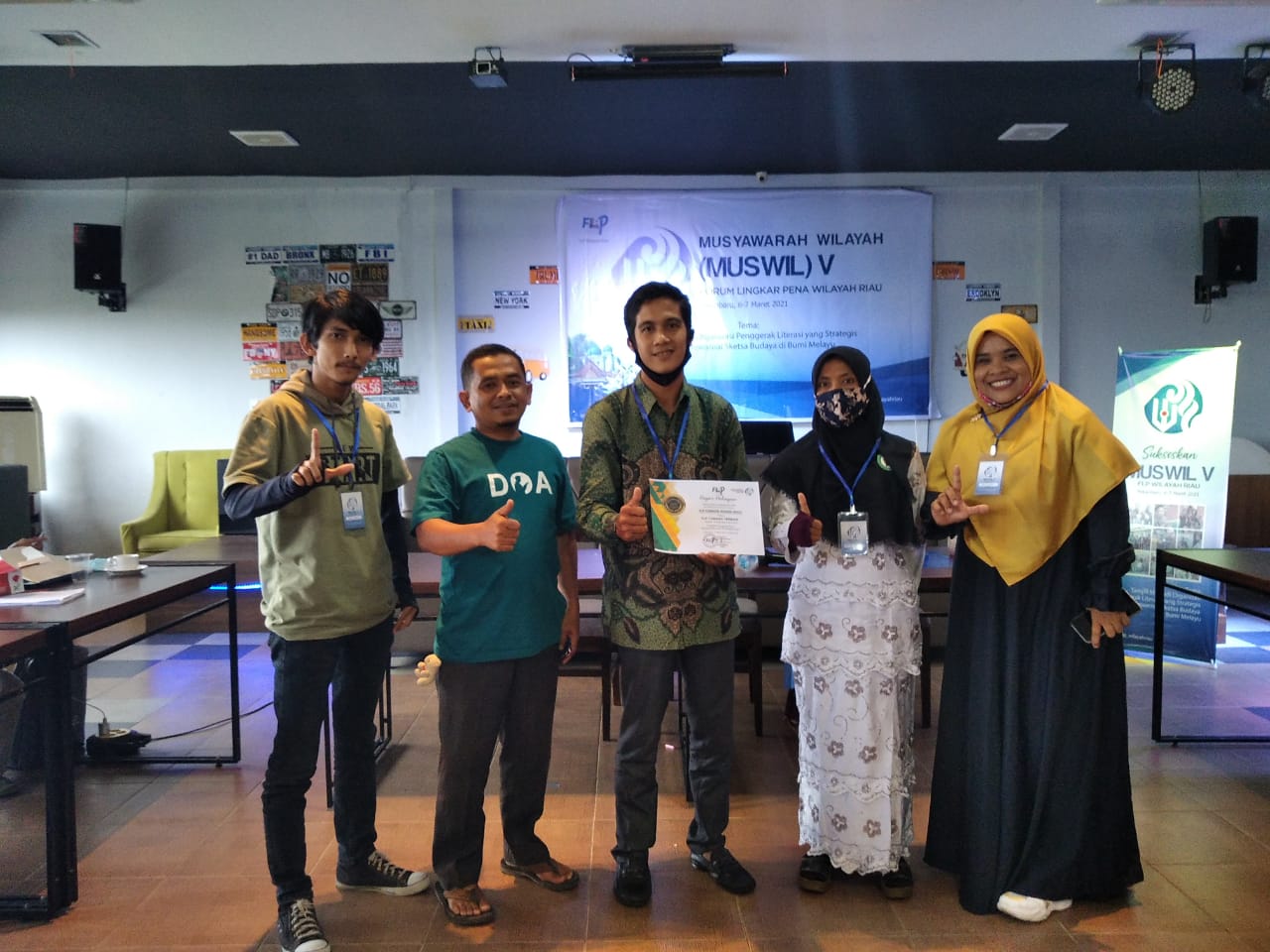 FLP Cabang Rokan Hulu Faih 2 Penghargaan Dalam Ke 5 Muswil FLP Wilayah Riau