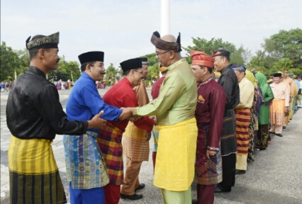 Pjs Bupati Inhil Pimpin Apel Hari Pertama Masuk Kerja Pasca Lebaran Idul Fitri 1439 H