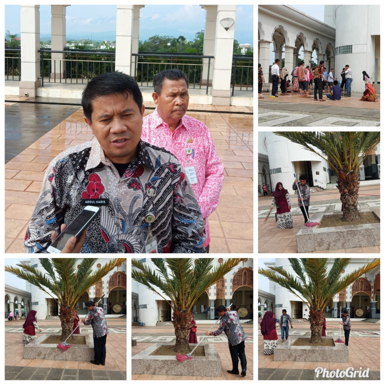 Pengurus Masjid Islamic Center Rohul Ajak Gotong Royong