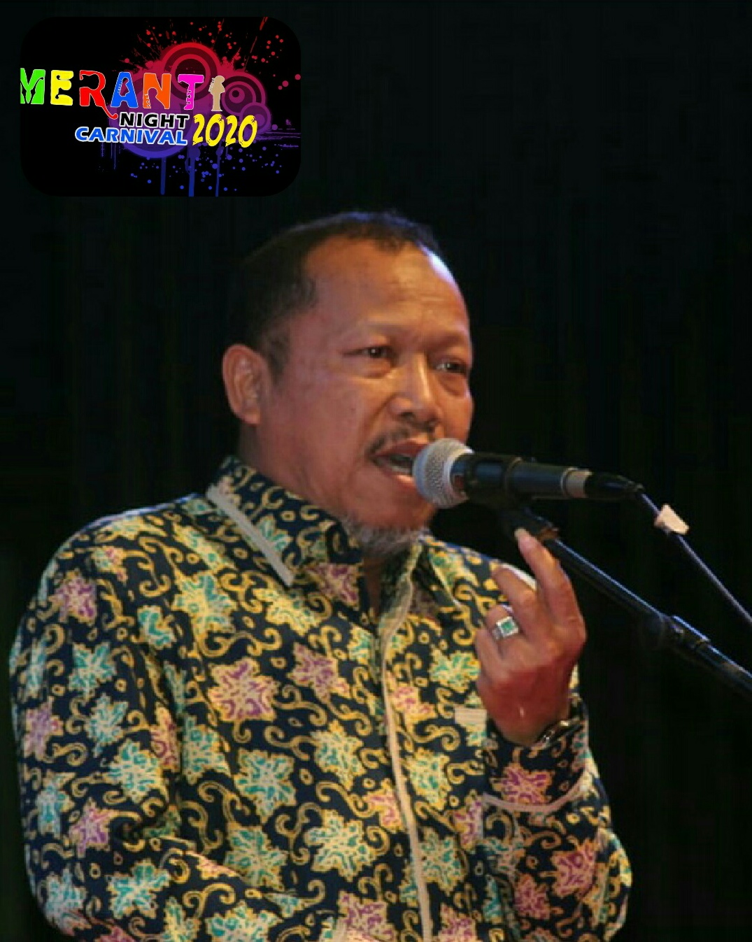 Sekda Bambang Buka Secara Resmi Event Meranti Night Carnival 2020